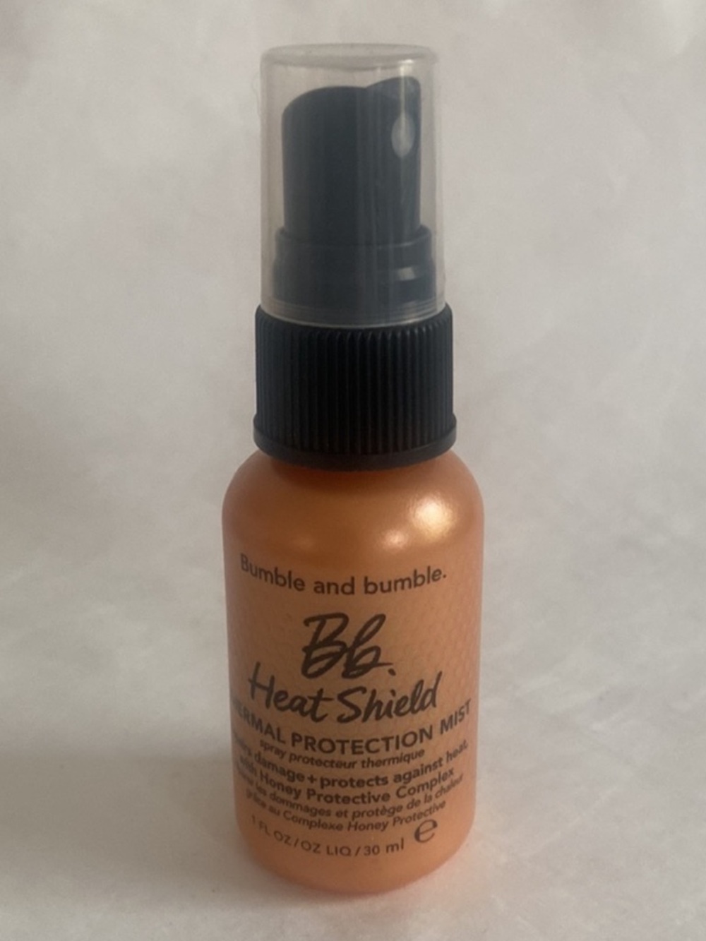 BUMBLE & BUMBLE Heat Shield Thermal Protection Mist Travel Size 1oz NWT